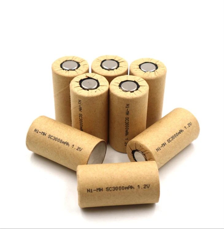Bateria recarregable de 1,2 V 3000 mAh